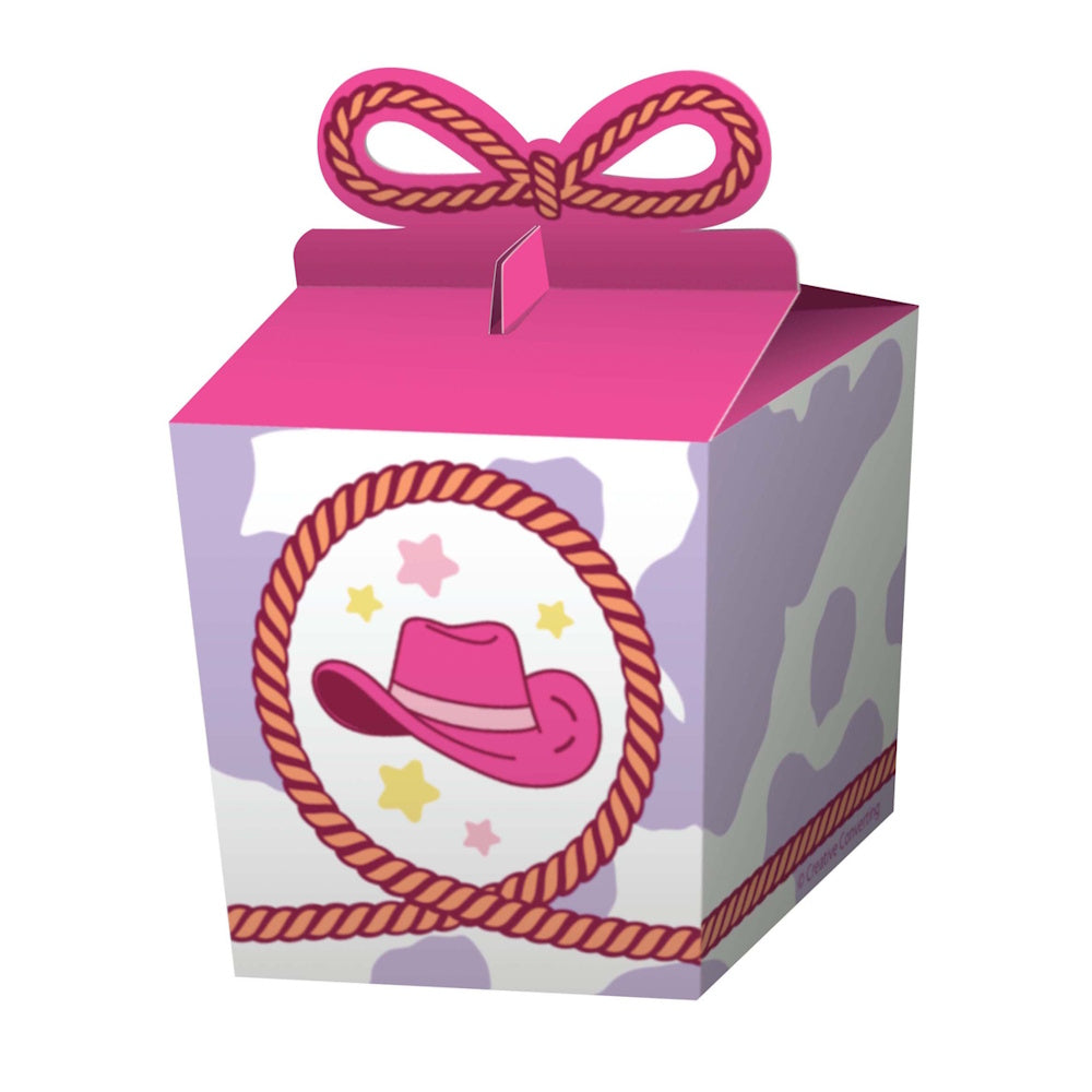 Boots & Bows Cowgirl Treat Boxes 8pk