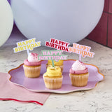 Bright Banquet Happy Birthday Food Picks 12pk
