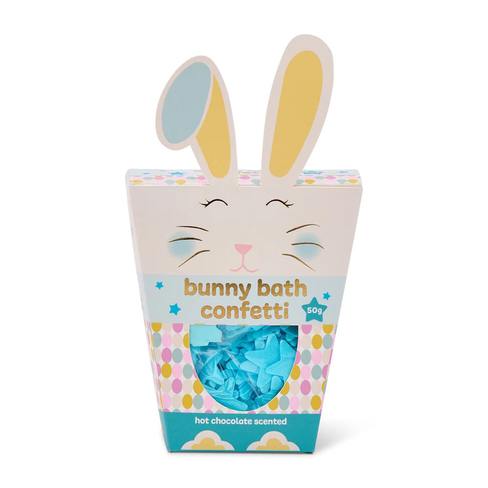 Annabel Trends Bunny Bath Confetti - Blue