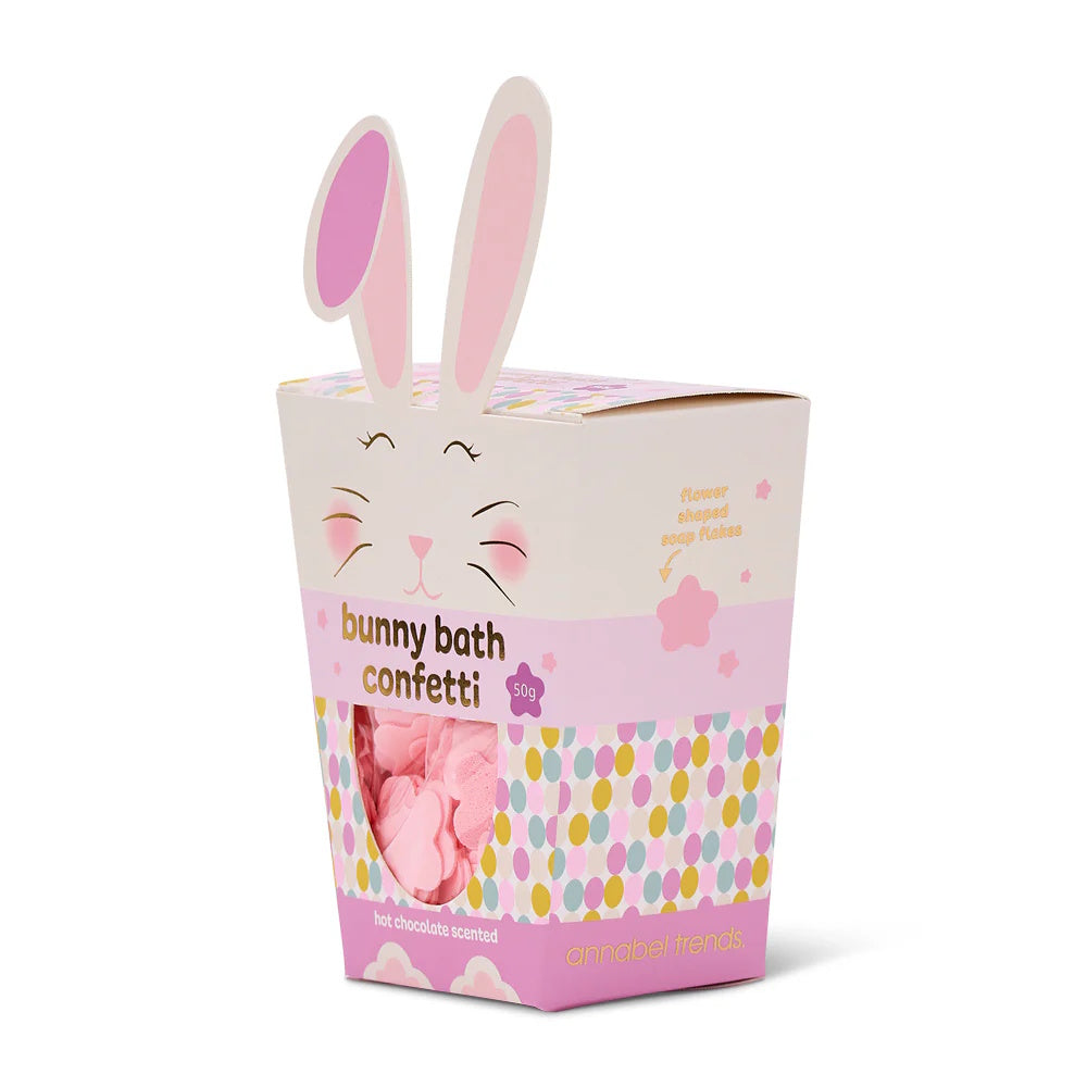 Annabel Trends Bunny Bath Confetti - Pink