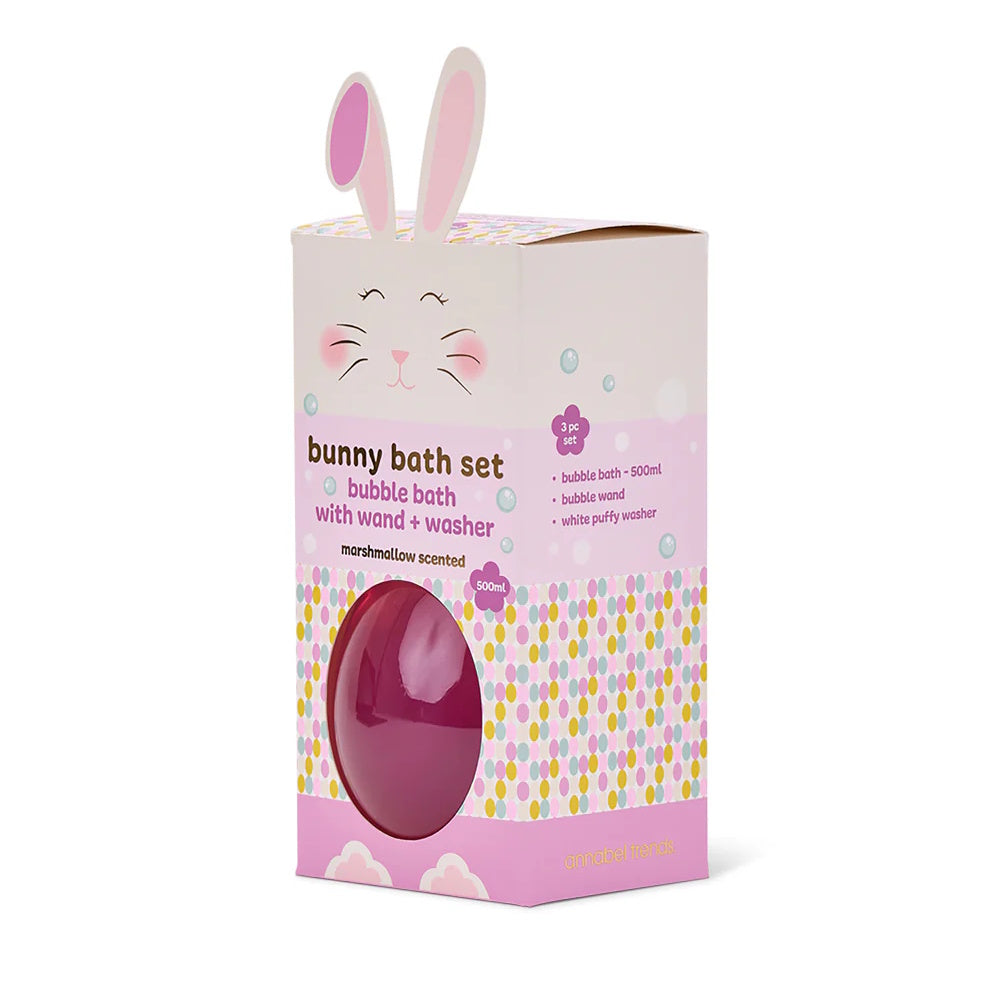 Annabel Trends Bunny Bath Set - 3pc