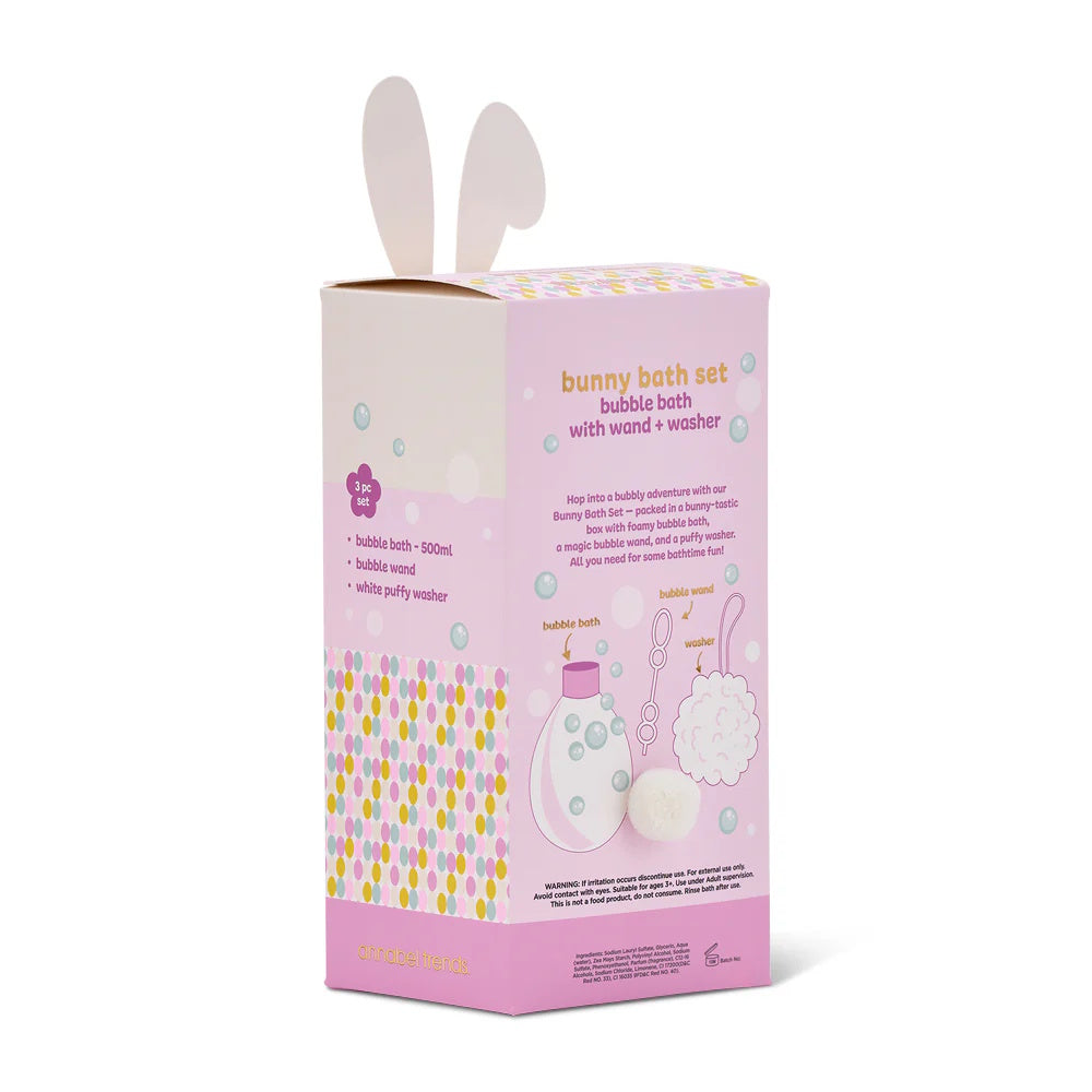 Annabel Trends Bunny Bath Set - 3pc