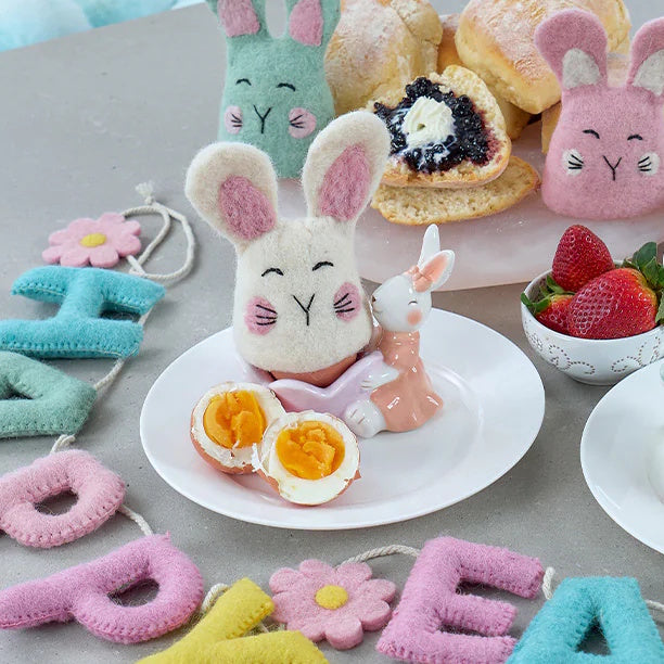 Annabel Trends Bunny Egg Cup - Pink