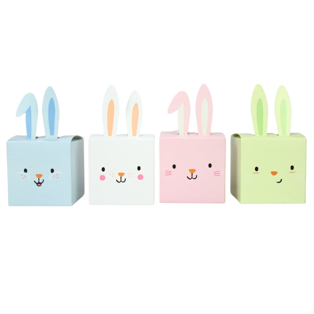 Bunny Shaped Treat Boxes 4pk