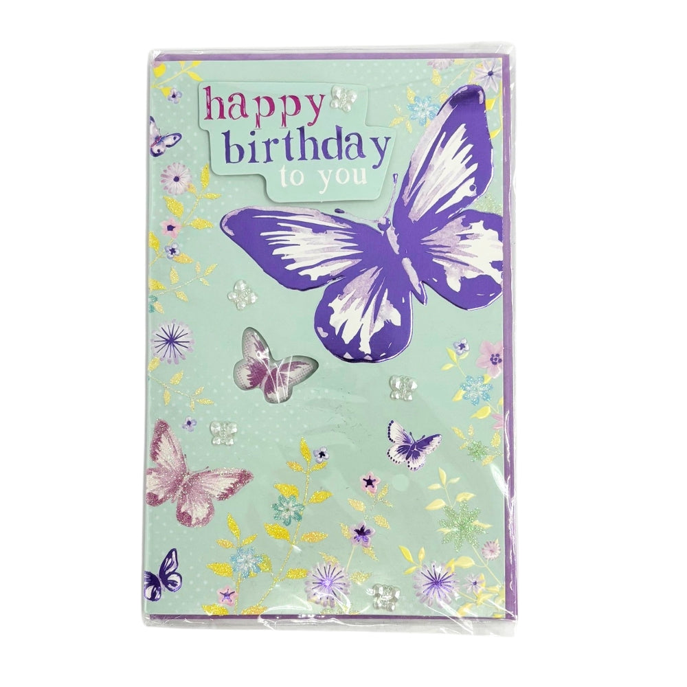 Butterfly Birthday Card