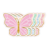 Butterfly Shaped Napkins 12pk