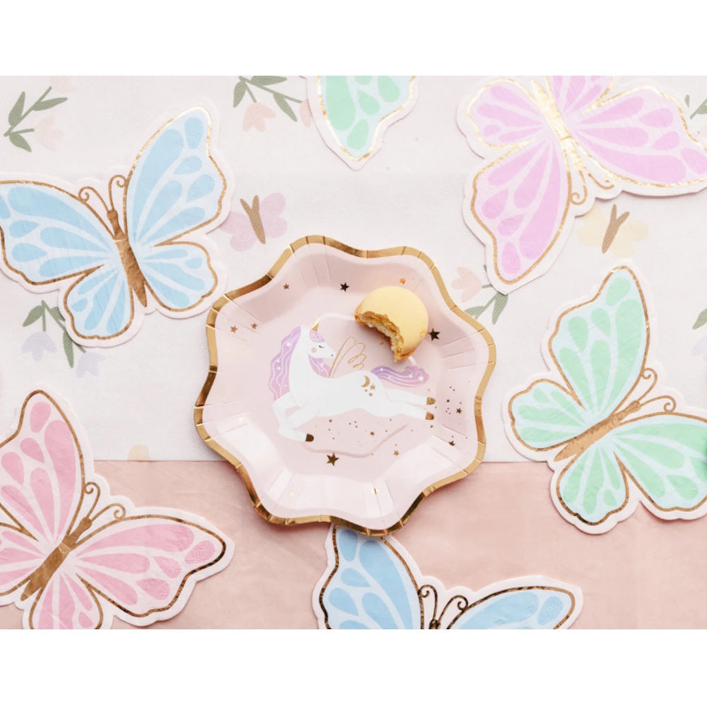 Butterfly Shaped Napkins 12pk