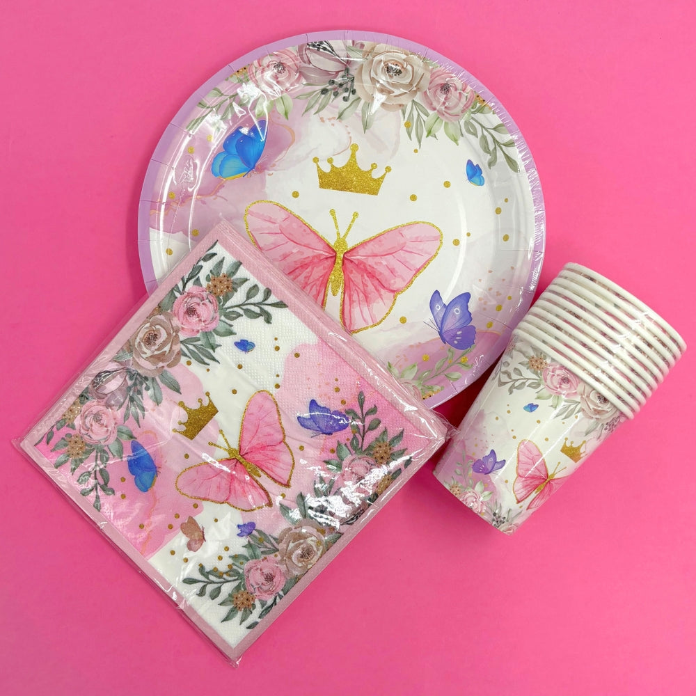 Value Butterfly Plates 10pk