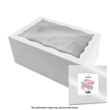 Cake Craft Cupcake Box 6-Hole 4in High (Wrapped)