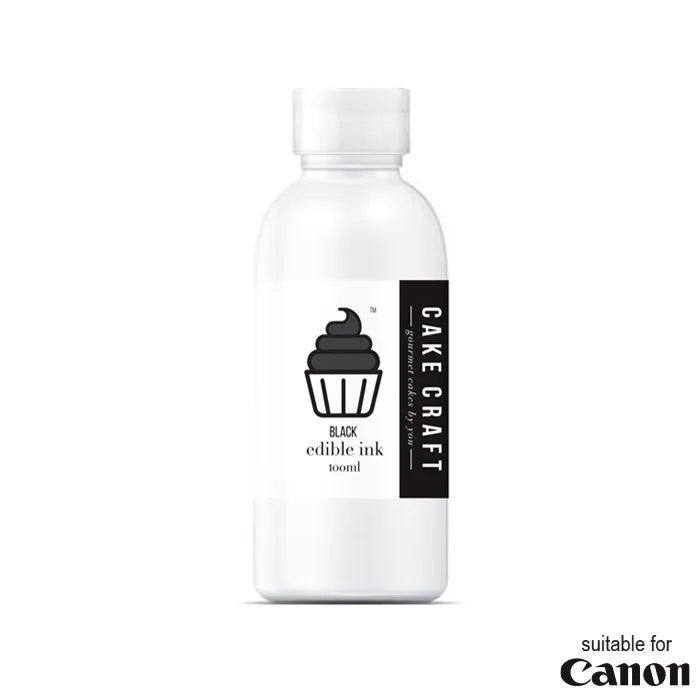 Cake Craft Canon Edible Ink Refill Bottle - Black
