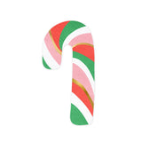Christmas Candy Cane Shaped Napkins 20pk