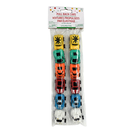 Mini Pull Back Cars 12pk