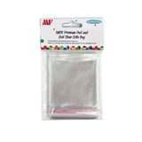 Clear Cellophane Bags (7.5cm x 7.5cm) 100pk