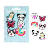 Pink & Playful Charms 6pk