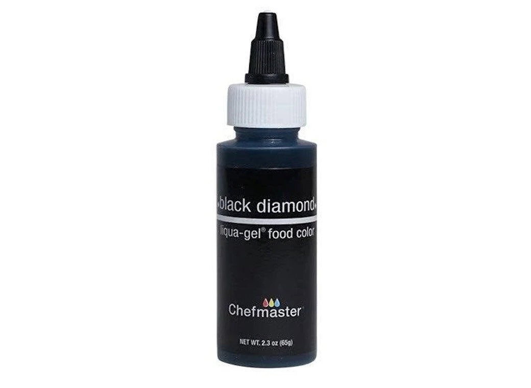 Chefmaster Gel Colour 65g Diamond Black