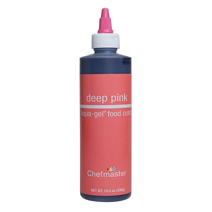 Chefmaster Liqua-Gel Deep Pink 10.5oz (298g)