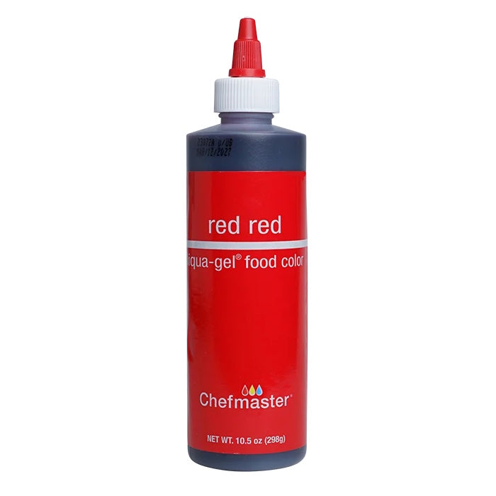 Chefmaster Liqua-Gel Red Red 10.5oz (298g)