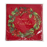 Christmas Napkins 20pk - Merry Christmas
