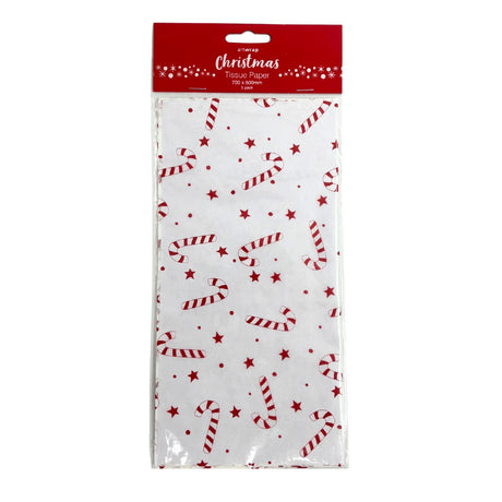 Christmas Tissue Paper 3 Sheets - Assorted