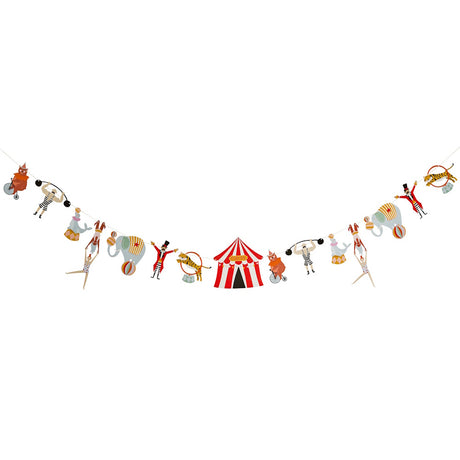 Circus Party Big Top Garland