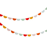 Circus Party Scallop Garland