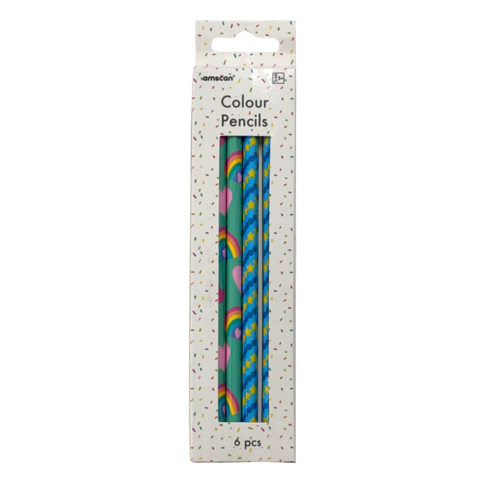 Coloured Pencils 6pk