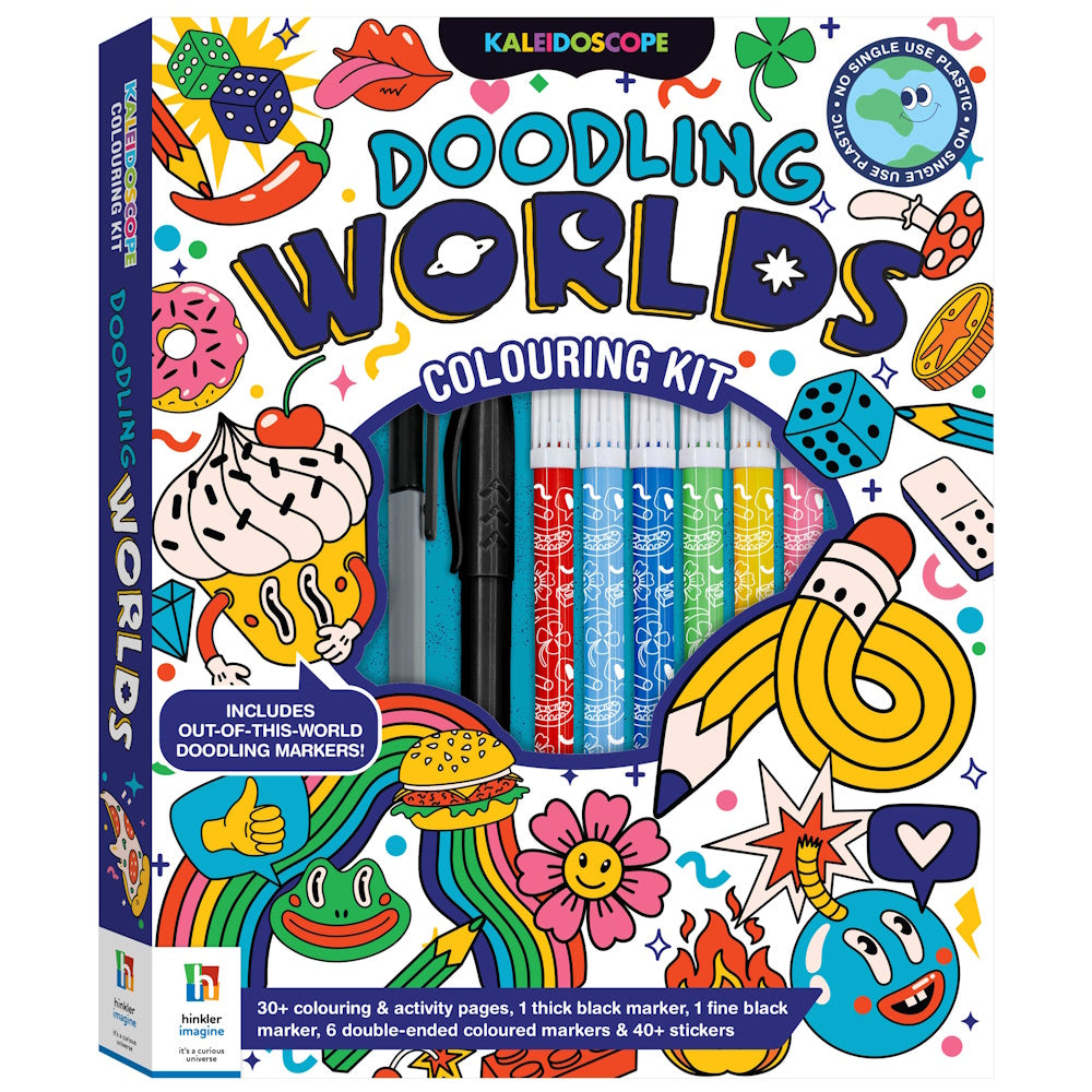 Kaleidoscope Colouring Doodling Worlds