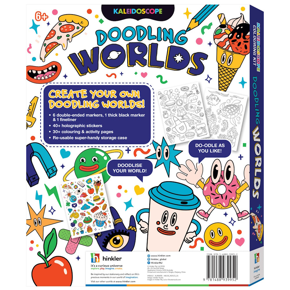 Kaleidoscope Colouring Doodling Worlds