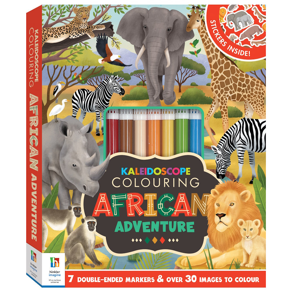 Kaleidoscope Colouring Kit - African Adventure