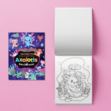 Kaleidoscope Colouring Kit - Axolotls