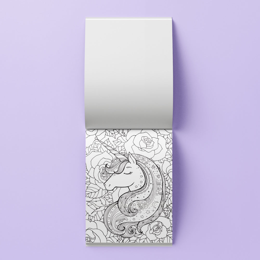 Kaleidoscope Colouring Kit - Rainbow Unicorns