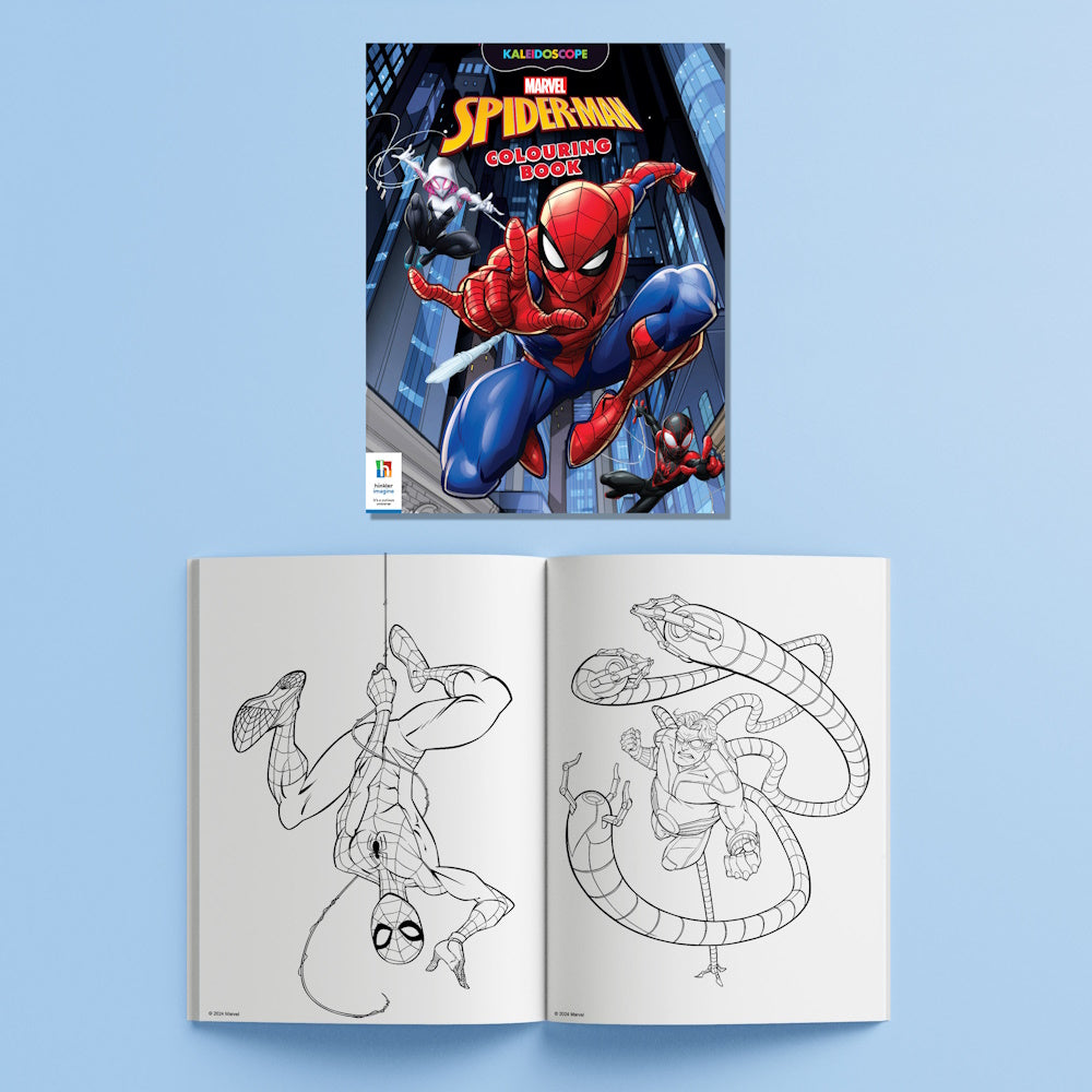 Kaleidoscope Colouring and Activity Kit - Spiderman