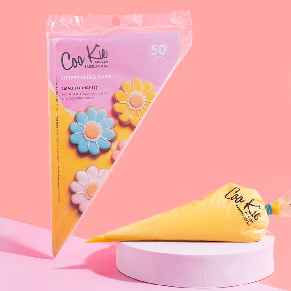 Coo Kie Tipless Icing Bags 50pk - Small (11")