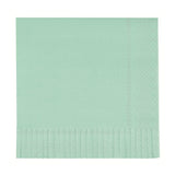 Cool Mint Fringed Lunch Napkins 16pk