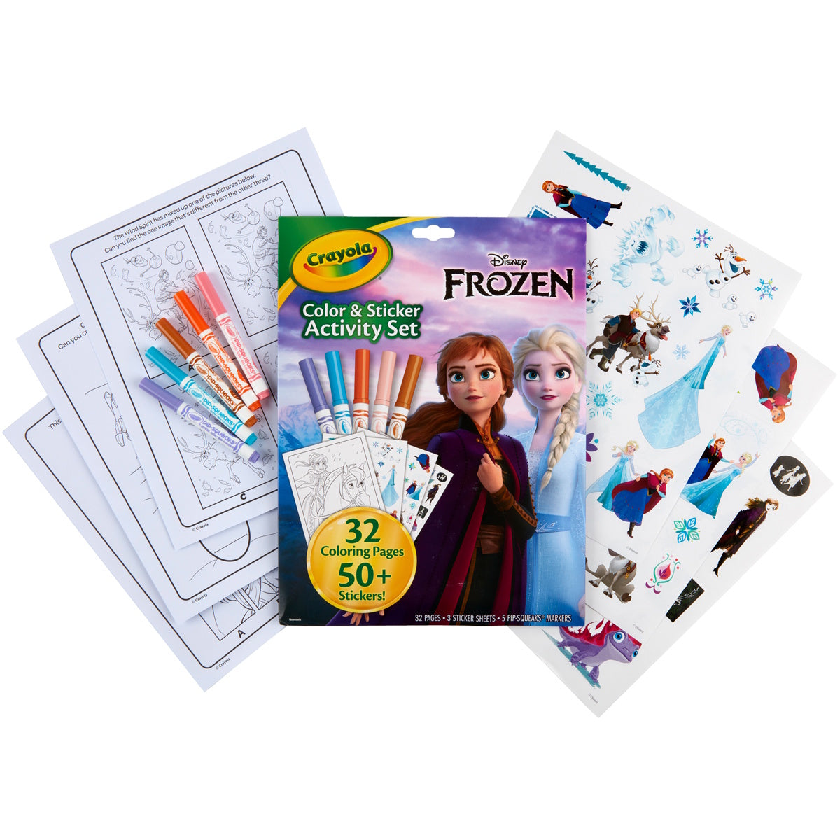 Crayola Colour & Sticker Activity Set - Disney Frozen