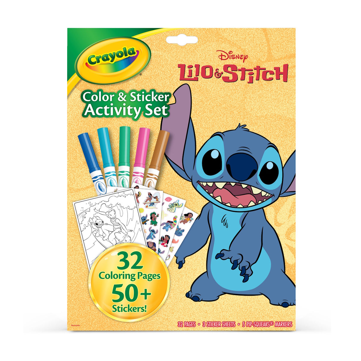 Crayola Colour & Sticker Activity Set - Lilo & Stitch