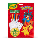 Crayola Colour & Sticker Activity Set - Pokemon