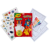 Crayola Colour & Sticker Activity Set - Pokemon