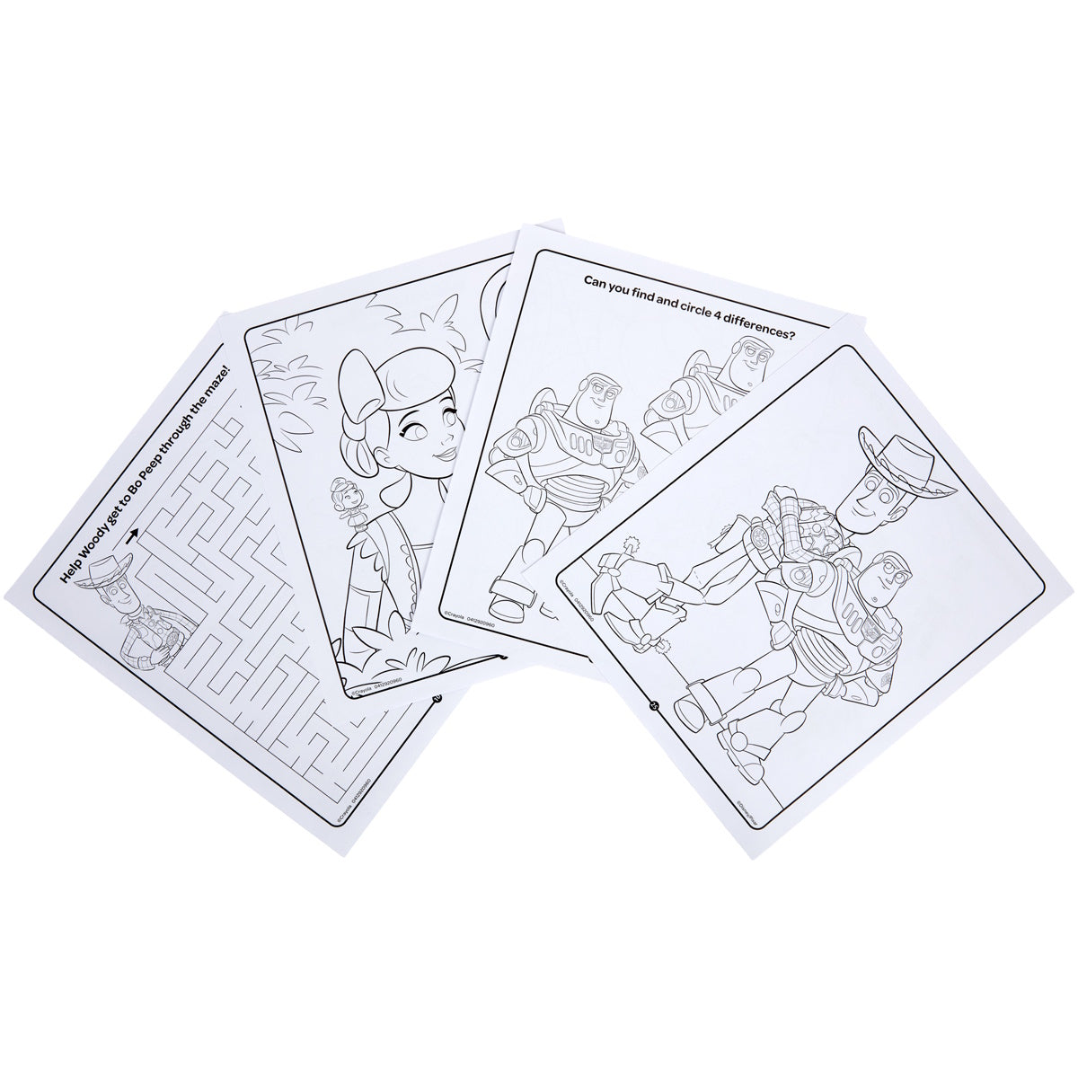 Crayola Colour & Sticker Activity Set - Toy Story