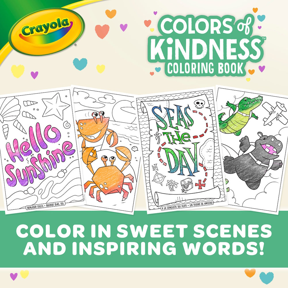 Crayola Colours of Kindness 48 Page Colouring Book