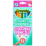 Crayola Colours of Kindness Coloured Pencils 12pk