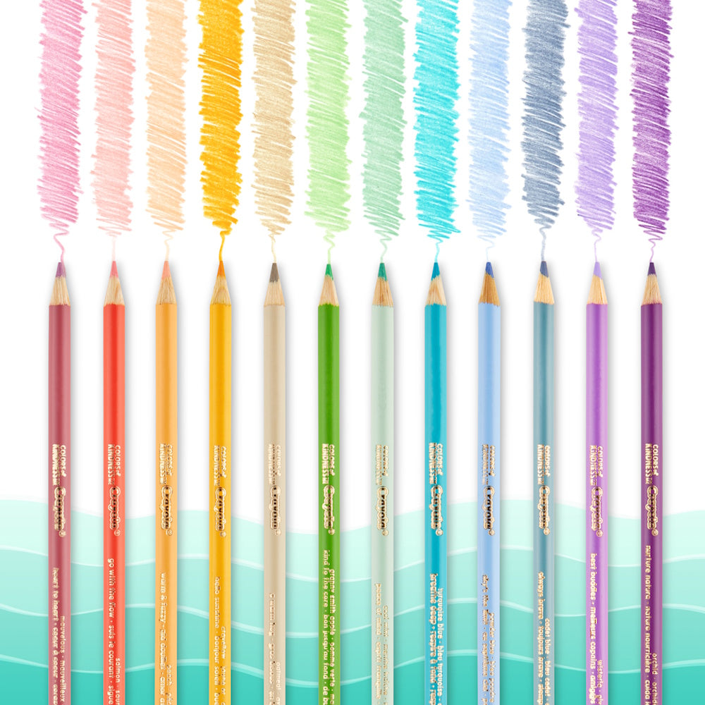 Crayola Colours of Kindness Coloured Pencils 12pk