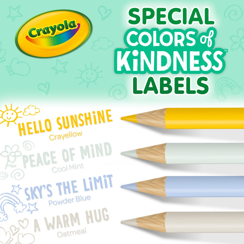 Crayola Colours of Kindness Coloured Pencils 12pk