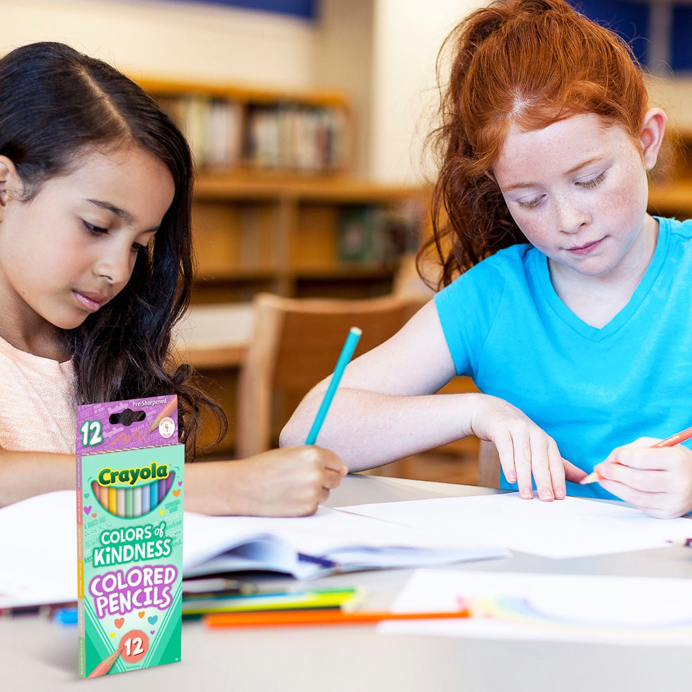 Crayola Colours of Kindness Coloured Pencils 12pk