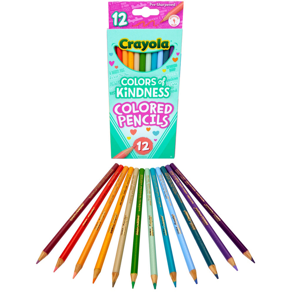 Crayola Colours of Kindness Coloured Pencils 12pk