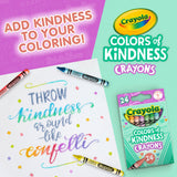 Crayola Colours of Kindness Crayons 24pk