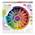 Crayola Creations Color Theory Bead Kit packaging with bead display and color wheel.