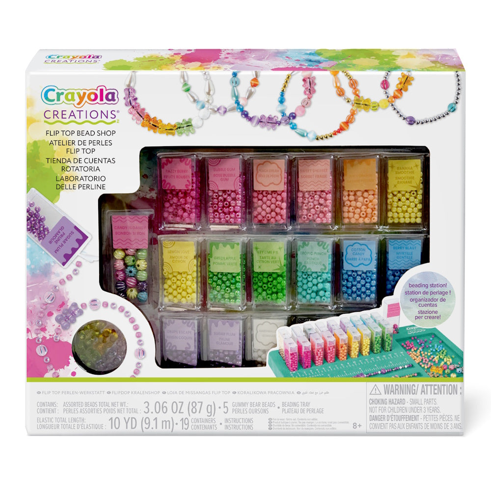 Crayola Creations Flip Top Bead Shop