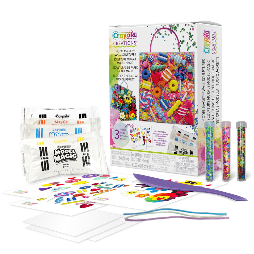 Crayola Creations Model Magic Wall Sculptures Kit