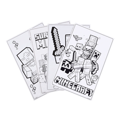 Crayola Giant Colouring Pages - Minecraft